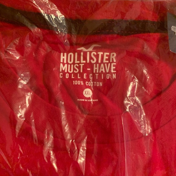 Hollister Must-Have Collection XXL Red Tshirt NWT - Picture 3 of 3